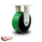 Service Caster 8 Inch Extra Heavy Duty Green Poly on Cast Iron Wheel Rigid Top Plate Caster SCC-KP92R830-PUR-GB - alternate 5